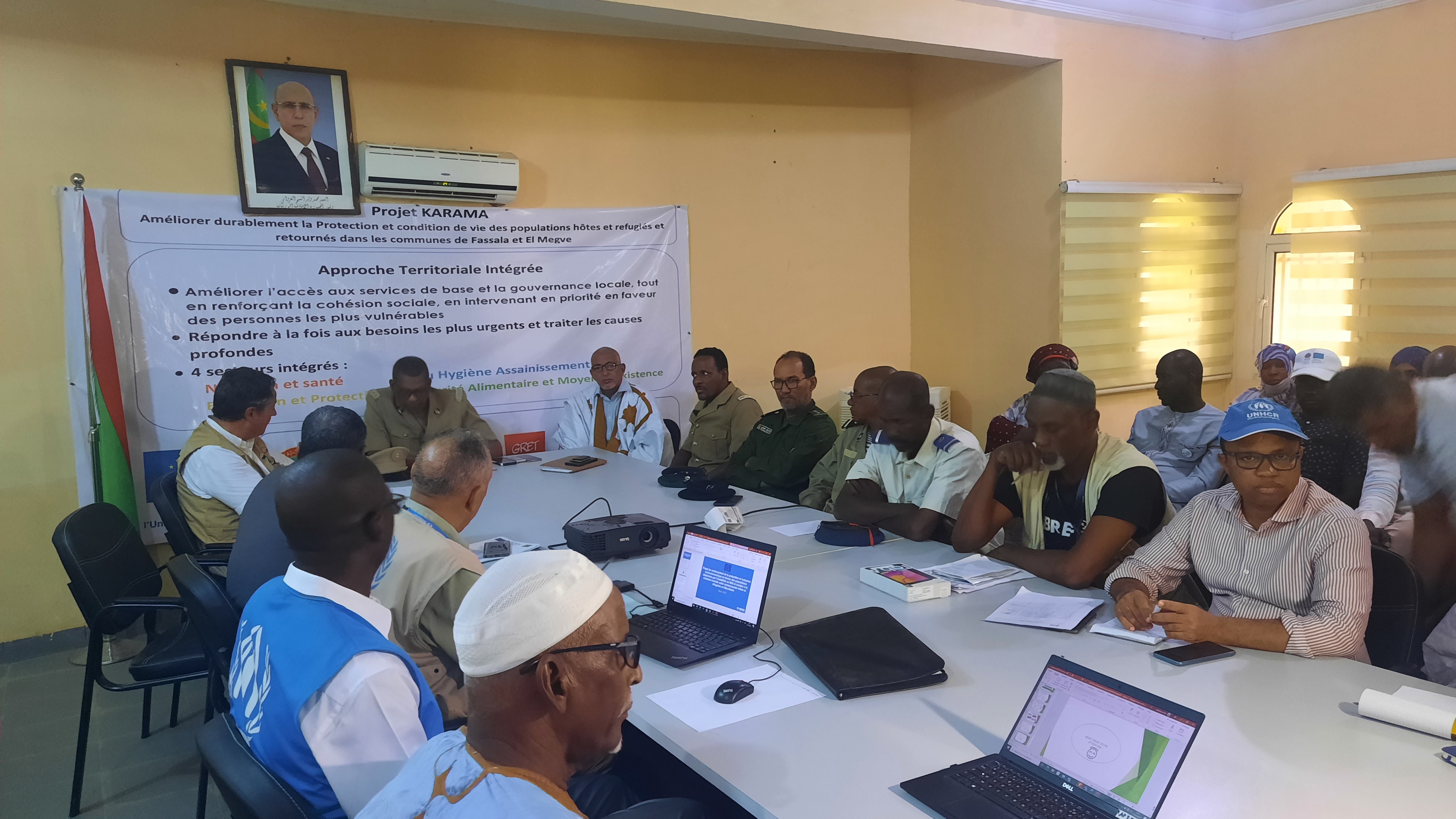 Important soutien de l’Union européenne aux communautés hôtes et déplacées du Hodh Ech Charghi