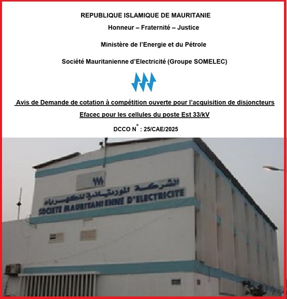 Chronique d'une négligence administrative qui a coûté la lumière à Nouakchott. Par Pr ELY Mustapha.