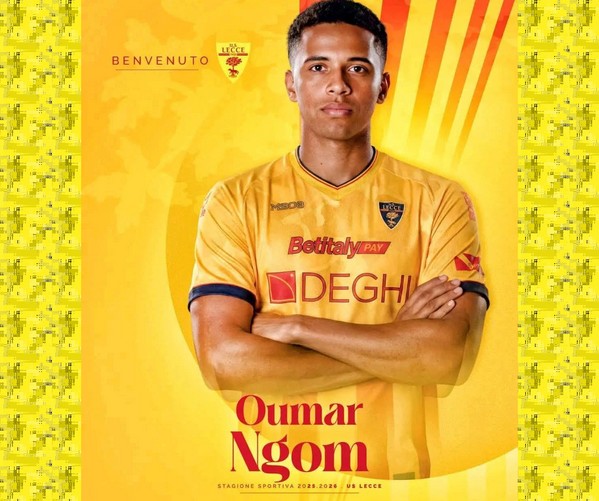 Mercato : Oumar Ngom rejoint l’US Lecce (Italie) 