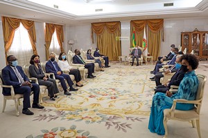 Entretien du Président de la République avec Ousmane Diagana, vice-président de la Banque Mondiale [Détails]  