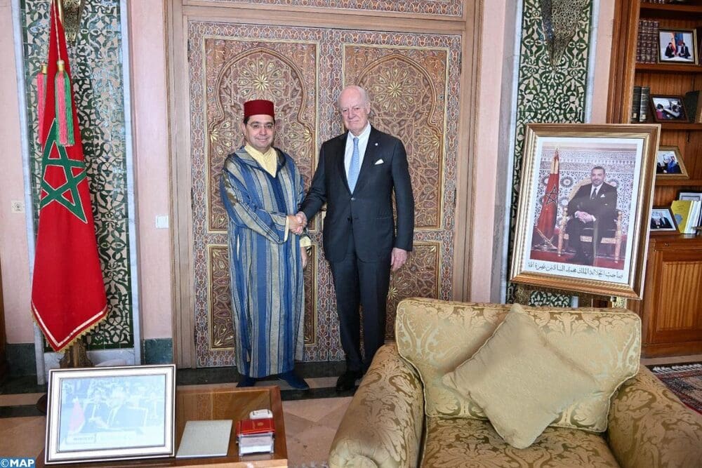 Sahara : entretien Nasser Bourita et Staffan de Mistura à Rabat
