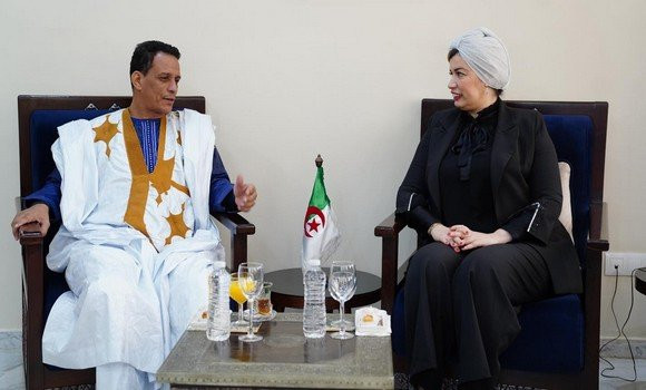Mauritanie-Algérie : Mouloudji reçoit le président de l'Union internationale des écrivains de Hassaniya