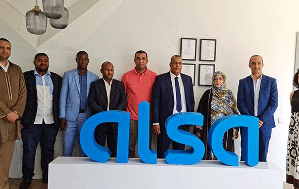 Alsa reçoit une délégation de la Société de transport public de la Mauritanie