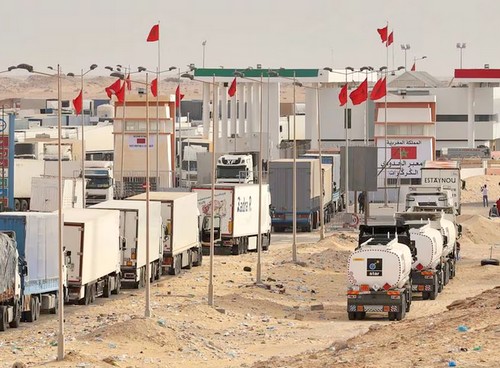 Maroc-Mauritanie : blocage au poste El Guerguerat en raison du non respect du visa électronique 