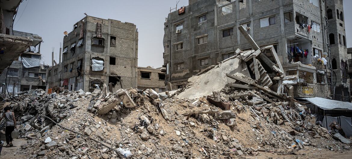 Gaza : l’ONU dénonce la poursuite de frappes meurtrières 