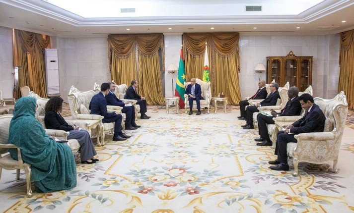 Le Président de la République reçoit une mission de haut niveau du Fonds Monétaire International