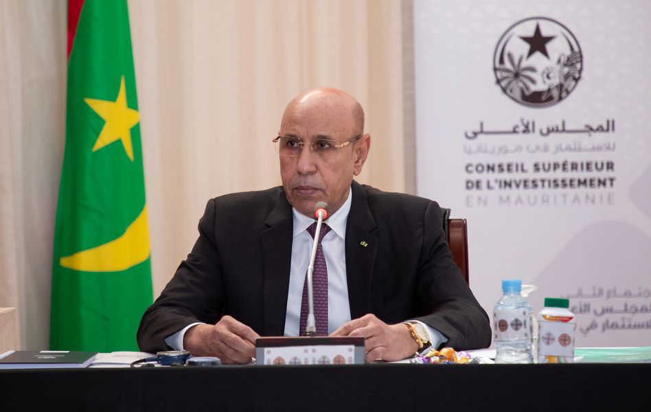  Mauritanie : deuxième réunion du conseil supérieur de l’investissement présidée par le chef de l’état 