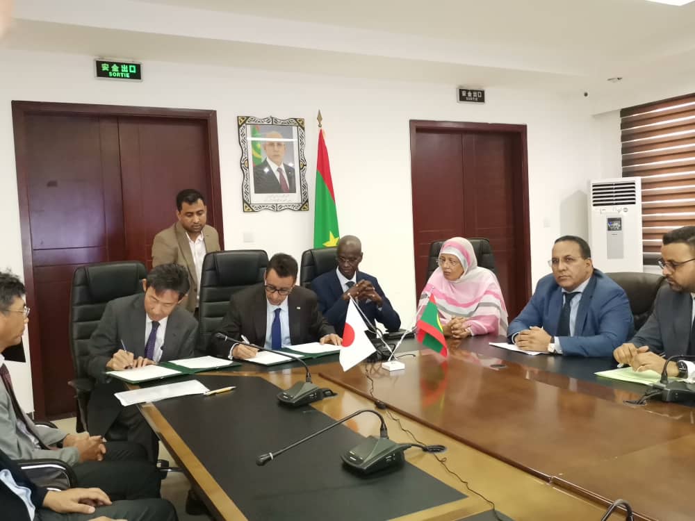La Mauritanie et le Japon signent deux accords de subvention d’une valeur de 143 millions MRU