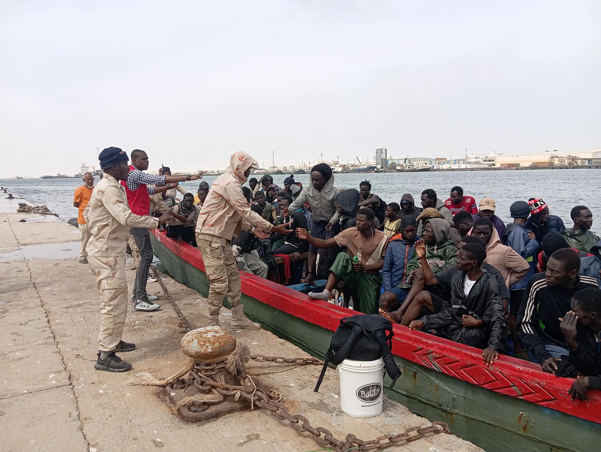 Migration clandestine : 124 migrants sauvés en mer par les garde-côtes mauritaniens