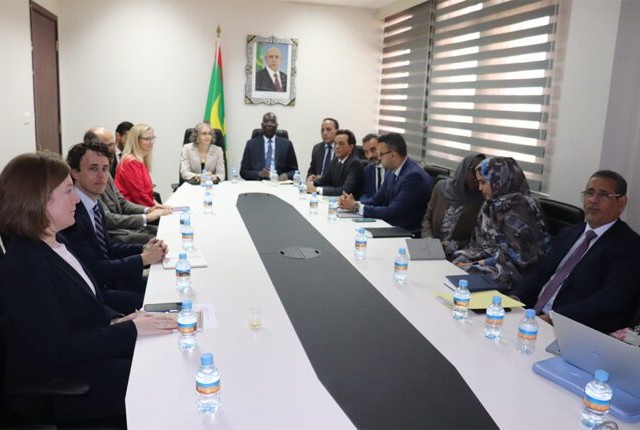  Le ministre des Affaires économiques s’entretient avec la vice-présidente du Millennium Challenge Corporation