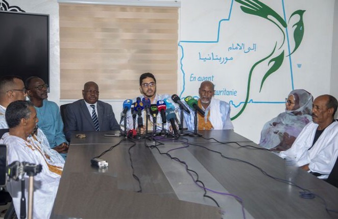 Le Pôle de la Coalition de l’opposition démocratique tient une conférence de presse à Nouakchott