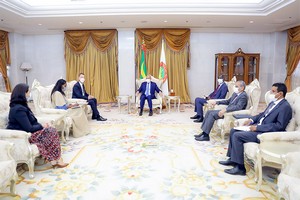 Le Président de la République reçoit une délégation de la Société Financière Internationale