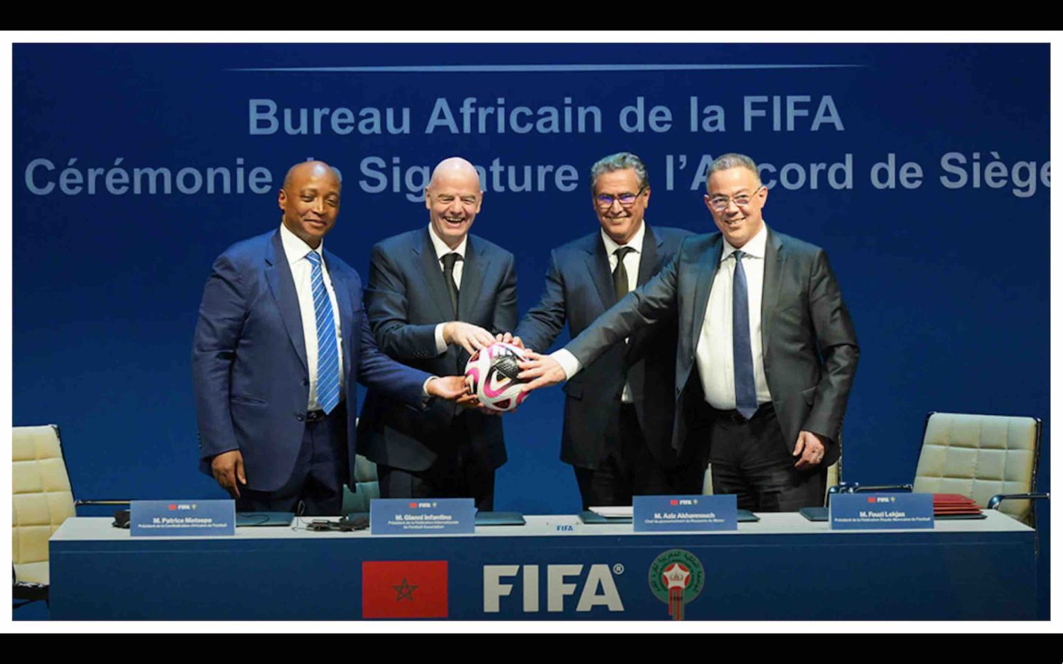 FIFA : Infantino reçoit le soutien des 22 pays Arabes, dont l’Algérie, le Maroc, les Comores, la Mauritanie et l’Egypte