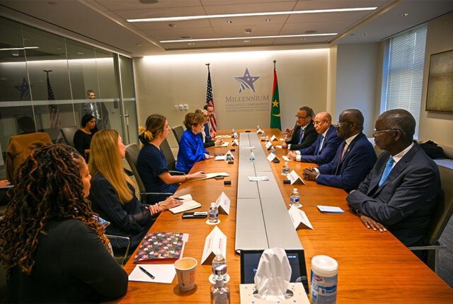 Washington : le Président de la République reçoit la directrice générale du Millennium Challenge Corporation